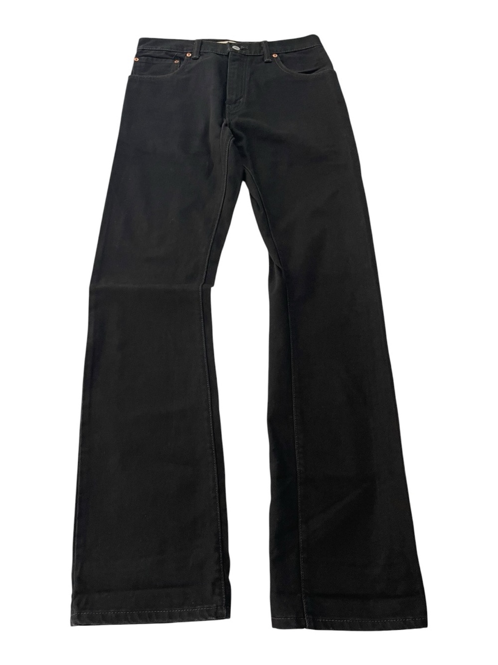 NWT Men’s Levi’s 517 Bootcut Jeans Black Denim W32 L34 Western